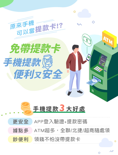 免帶提款卡