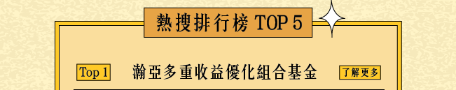 瀚亞多重收益優化組合基金