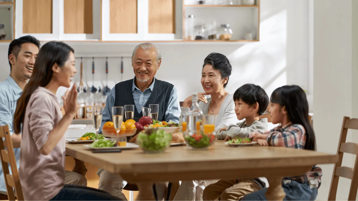 給成年子女空間，自在退休